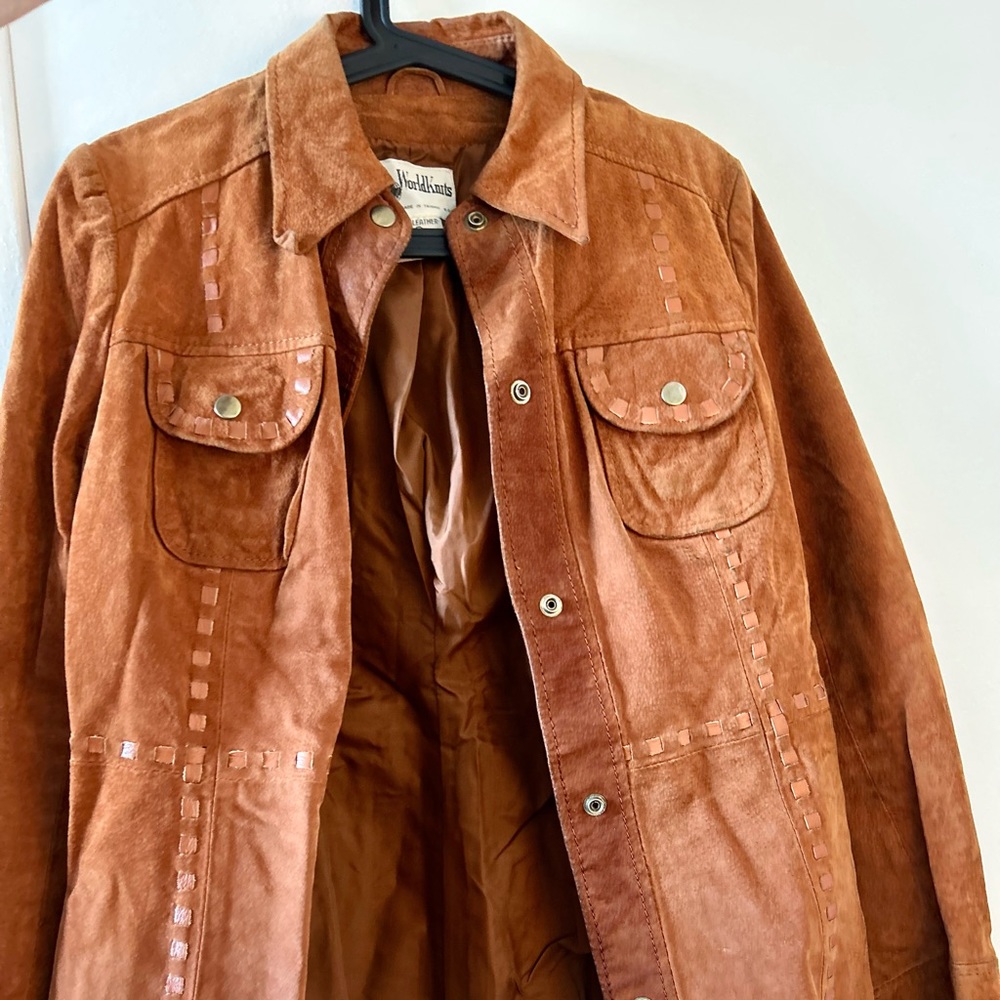 Suede leather jacket 🤎